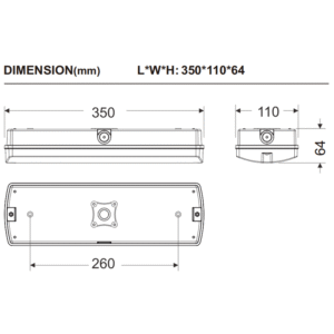 led emergency bulkhead