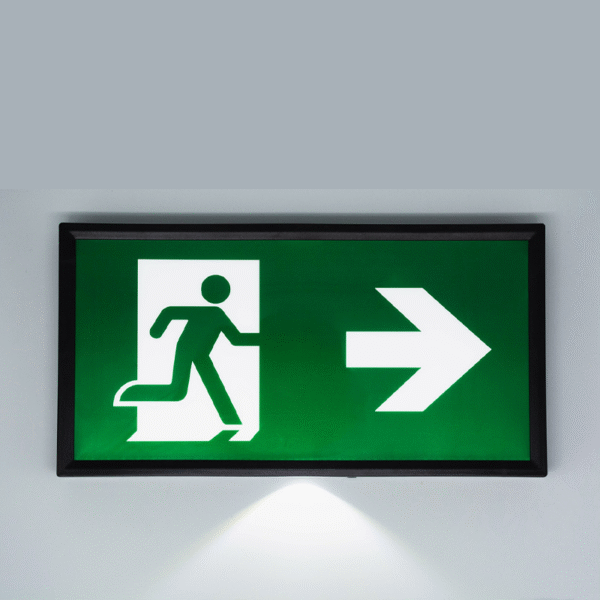 LED Emergency Exit Sign Box SET5 - Industrial & Commercial LED Lighting ...