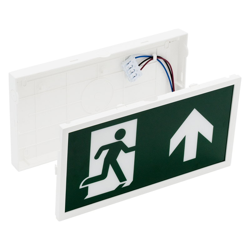 led emergency exit box