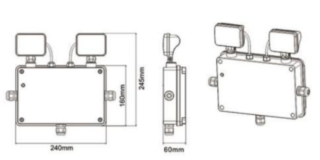 emergency twinspot light
